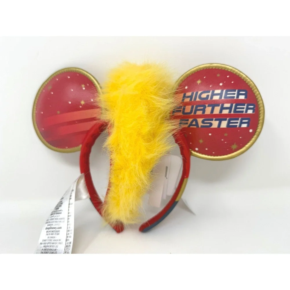 Disney Parks Marvel Captain Headband Mohawk Ears One Size Higher‎ Further Faster